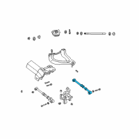 OEM Chrysler Link-Rear Lateral Diagram - 5135566AB