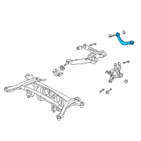 OEM 2000 Toyota Celica Upper Control Arm Diagram - 48770-20010