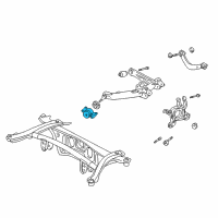 OEM 2006 Toyota Matrix Support Bracket Diagram - 48060-32040