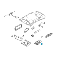 OEM Saturn Astra Car Bulbs Diagram - 90002497