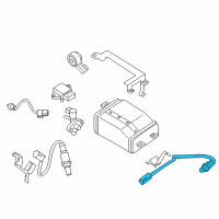 OEM 2010 Nissan Altima Heated Oxygen Sensor Diagram - 226A4-JA00A