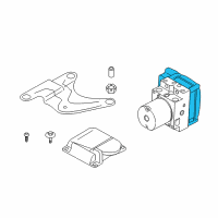 OEM BMW 535i GT xDrive Control Unit Dsc Repair Kit Diagram - 34-52-6-876-915