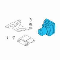 OEM 2019 BMW 640i Gran Coupe Dsc Hydraulic Unit Diagram - 34-51-6-876-912