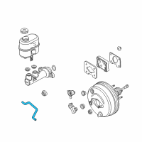 OEM Dodge Durango Hose-Brake Booster Vacuum Diagram - 52855812AB