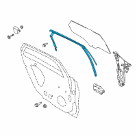 OEM 2017 Lincoln MKZ Run Channel Diagram - HP5Z-5425766-A