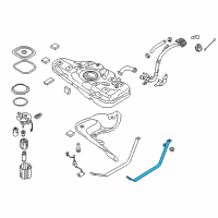 OEM Hyundai Elantra Band Assembly-Fuel Tank LH Diagram - 31210-F2000