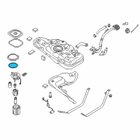 OEM 2022 Kia Rio O-Ring Diagram - 31118F3500