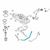 OEM 2022 Kia Forte Band Assembly-Fuel Tank Diagram - 31211F2000