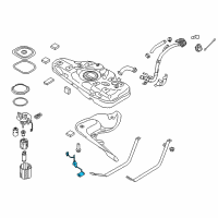 OEM Hyundai Elantra Fuel Pump Sender Assembly Diagram - 94460-F3500