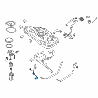 OEM Hyundai Fuel Pump Sender Assembly Diagram - 94460-F3500