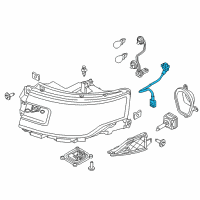 OEM 2013 Ford Flex Wire Diagram - DA5Z-13A006-A