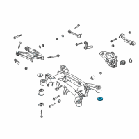 OEM 2001 BMW X5 Stopper, Rear Diagram - 33-31-6-770-458