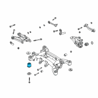 OEM BMW Rubber Mounting Diagram - 33-31-6-770-454