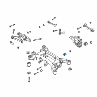 OEM 2005 BMW X5 Rubber Mounting Rear Diagram - 33-17-6-770-456