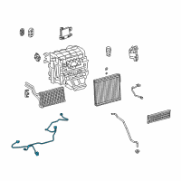 OEM Toyota Camry Harness Diagram - 82212-0R040