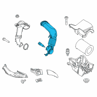 OEM 2016 Ford Transit Connect Intake Duct Diagram - CV6Z-9C623-B