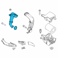 OEM 2014 Ford Transit Connect Intake Hose Diagram - BV6Z-9C623-C