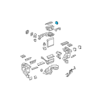 OEM 2008 Buick Lucerne Motor Asm-Mode Valve Actuator Diagram - 15787031