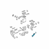 OEM 2011 Buick Lucerne Harness Asm-Heater & A/C Control Lamp Wiring Diagram - 15882273