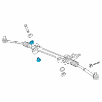 OEM 2004 Dodge Viper INSULATOR-Steering Gear Diagram - 4642116