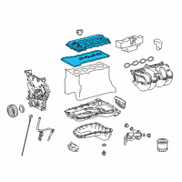 OEM 2019 Toyota Tacoma Valve Cover Diagram - 11201-75080