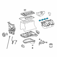 OEM 2016 Toyota Tacoma Manifold Gasket Diagram - 17177-75070