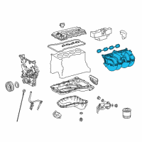 OEM 2022 Toyota Tacoma Intake Manifold Diagram - 17120-75043