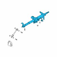 OEM Hyundai Elantra Column Assembly-Upper Diagram - 56310-2D100