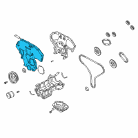 OEM 1996 Nissan Maxima Cover Assy-Front Diagram - 13501-2Y000