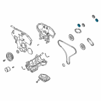 OEM 2001 Nissan Maxima Sprocket-Camshaft Diagram - 13024-31U21