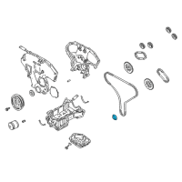 OEM Nissan Pathfinder Sprocket-Crankshaft Diagram - 13021-31U01
