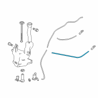 OEM 2019 Acura RLX Tube (890MM) Diagram - 76852-SZT-G01