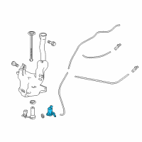 OEM 2010 Acura RL Pump Set, Washer Diagram - 76846-SJA-A02