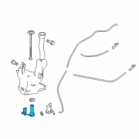 OEM 2017 Acura RLX Sensor, Level Diagram - 76835-TL2-C01