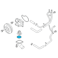 OEM 2013 Scion FR-S Thermostat Gasket Diagram - SU003-00409