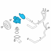 OEM 2016 Scion FR-S Water Pump Diagram - SU003-00401