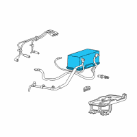 OEM Oldsmobile Regency Batteries Diagram - 78A84