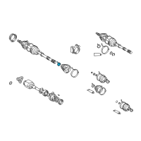 OEM Toyota RAV4 Clamp Diagram - 42345-16050