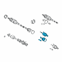 OEM Scion Outer Boot Diagram - 04428-42070