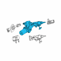 OEM 2006 Saturn Vue Column Kit, Steering Diagram - 19178902