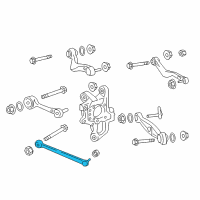 OEM 2015 Lexus LS460 Arm Assy, RR Suspens Diagram - 48710-40080