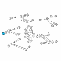 OEM 2013 Lexus LS460 Nut, FLANGE Diagram - 94151-21401