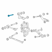 OEM 2013 Lexus LS600h Bolt, FLANGE Diagram - 90105-16095