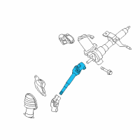 OEM 2014 Toyota Yaris Intermed Shaft Diagram - 45220-0D010