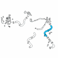 OEM 2021 Toyota RAV4 Lower Hose Diagram - 16571-F0220