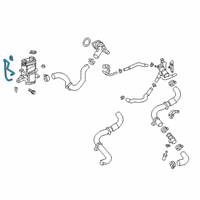 OEM 2022 Toyota Venza Overflow Hose Diagram - 16283-F0060