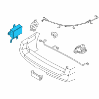 OEM 2010 Lincoln Navigator Module Diagram - CL1Z-15K866-A