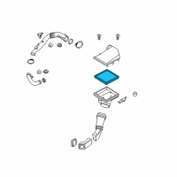 OEM 2014 BMW 640i Gran Coupe Air Filter Diagram - 13-71-7-605-913