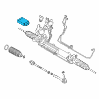 OEM BMW 640i Gran Coupe Power Steering Control Module Diagram - 32436870493