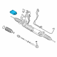 OEM BMW 650i Power Steering Control Module Diagram - 32436870493